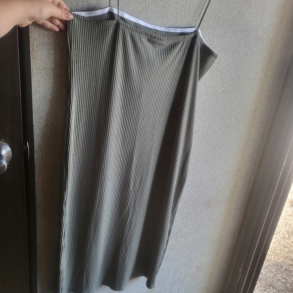 Bar III ( Bar 3) Dress Size 1x/2x Green Spaghetti Strap New With Tags XXL - Picture 5 of 5